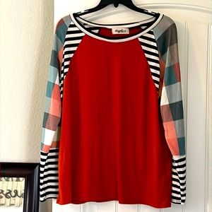 Haptics Fall Autumn Long Sleeve Top Shirt
